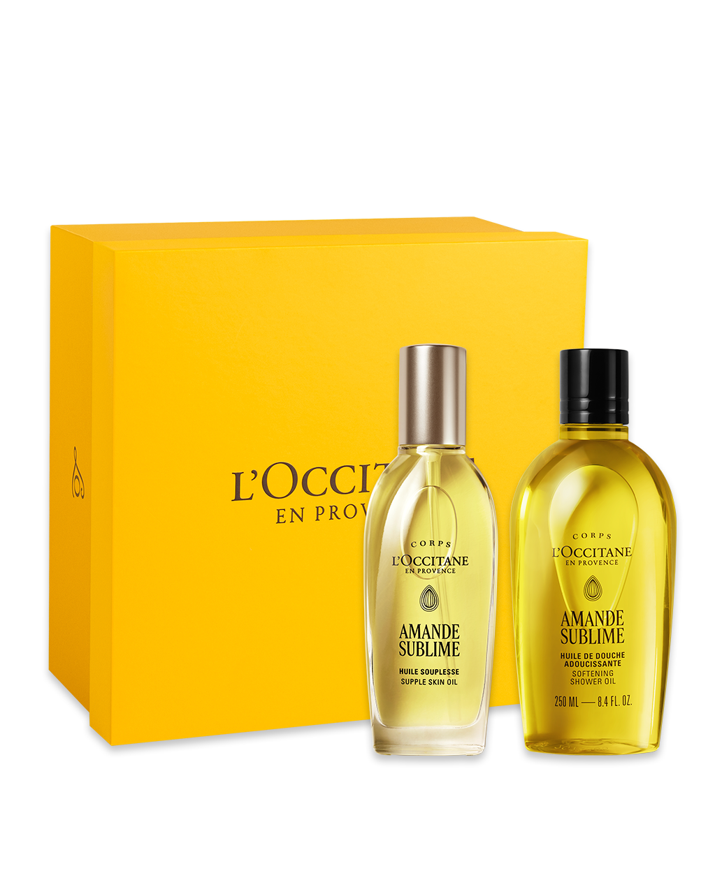 Presente &Oacute;leo de Banho e &Oacute;leo Firmador Amande Sublime (Am&ecirc;ndoa)